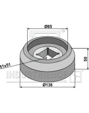 31-0089B Kołnierz wewnętrzny O138 31-0089B.97
