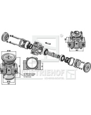 31-0091 Łożysko kpl. do wału czworokątnego 40x40 31-0091.97