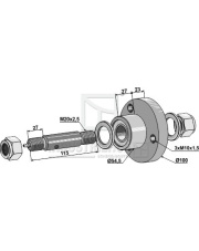 31-0094 Łożysko ślizgowe komplet 31-0094.97