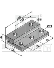 31-0100 Płytka adaptera 31-0100.97