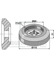 31-0119 Kołnierz wewnętrzny O110 31-0119.97
