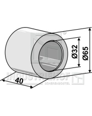 31-0156 Łożysko z tworzywa sztucznego - O65 31-0156.97