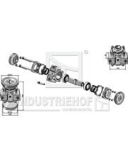 31-0407 Łożysko kpl. do wału czworokątnego 40x40 31-0407.97