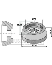 31-0407A Kołnierz wewnętrzny O138 31-0407A.97