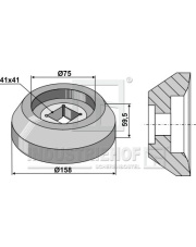 31-0407B Kołnierz zewnętrzny O158 31-0407B.97