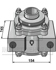 31-0412B Obudowa łożyska, kpl. bez kołnierza 31-0412B.97