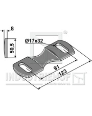 31-0413F Płytka montażowa 31-0413F.97