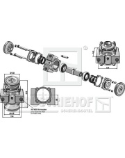 31-0415 Łożysko wałeczkowo-stożkowe, komplet 31-0415.97