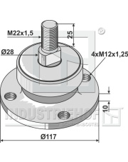 31-0482 Łożysko INDUSTRIEHOF 31-0482.97