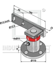 31-0520R Piasta talerza z trzonkiem - prawa 31-0520R.97