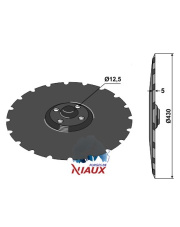31-0525 Talerz redlicy wysiewającej 430x5 INDUSTRIEHOF 31-0525.97