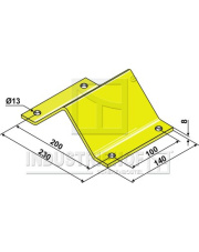 31-0529 Zacisk górny 31-0529.97