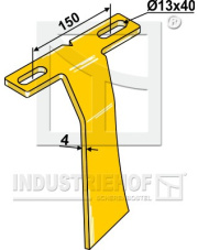 31-0544 Skrobak do przedniego uchwytu talerza 31-0544.97