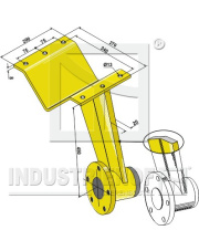 31-0600.2 Uchwyt talerza przedni wzmocniony 31-0600.2.97