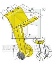 31-0601.2 Uchwyt talerza tylni wzmocniony 31-0601.2.97