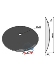 31-0615 Talerz gładki O510x4,5 31-0615.97
