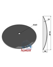 31-0727 Talerz gładki O710x10 31-0727.97