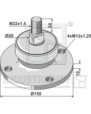 31-0771-4-115 Łożysko 31-0771-4-115.97