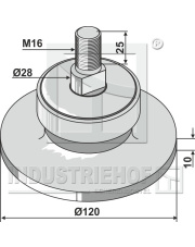 31-0781 Łożysko z gwintem M16 31-0781.97