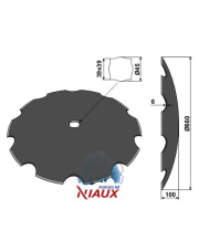 31-0944 Talerz zębaty O660x6 31-0944.97