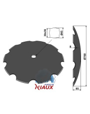 31-0948 Talerz zębaty O760x8 31-0948.97