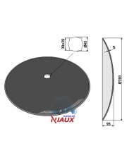 31-0949 Talerz płaski O760x8 31-0949.97