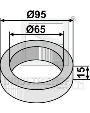 310-96 Tuleja dystansowa - 15mm 310-96.97