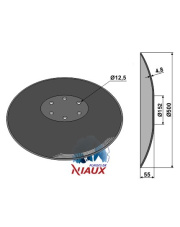 31-0976 Talerz gładki - O500x4,8 31-0976.97