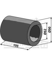 310-99 Tuleja dystansowa - 100mm 310-99.97