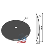 31-1120GI-0551 Talerz gładki O510x4,3 31-1120GI-0551.97