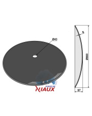 31-1126KI-0541 Talerz gładki O660x6 31-1126KI-0541.97