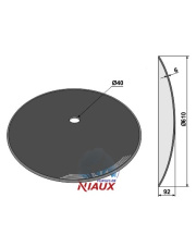 31-124KG-0501 Talerz gładki O610x6 31-124KG-0501.97