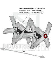 311-430R26-4-2 Doczepiany segment brony łopatkowej prawy  - 600 311-430R26-4-2.97