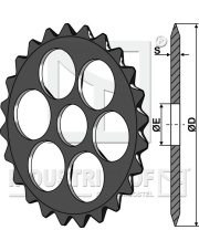 311-506 Koło wyrównujące zębate - O575mm 311-506.97