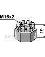 312-100316038 Nakrętka koronowa - M16 312-100316038.97