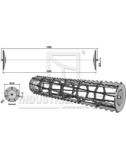 312-270-1452 Wał strunowy - 1490 312-270-1452.97