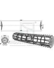 312-315-1456-B Wał strunowy - 1440 312-315-1456-B.97