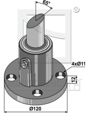 31-2391 Piasta talerza 31-2391.97