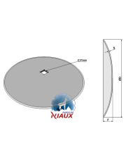 31-251040 Talerz gładki O510x5 31-251040.97