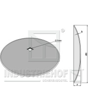 31-261041 Talerz gł­ki O610x5 31-261041.97