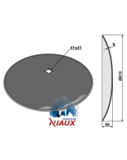 31-261140 Talerz gładki O610x8 31-261140.97