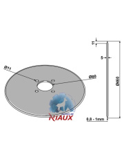 31-3460105 Talerz O460x5 31-3460105.97