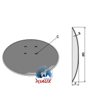 31-346055 Talerz płaski O460x4 31-346055.97