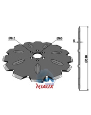 31-35014 Talerz zębaty  O500x5 31-35014.97