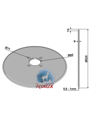 31-3520105 Talerz  O520x6 31-3520105.97