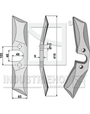 31-430RR Nóż łopatkowy - prawy 31-430RR.97