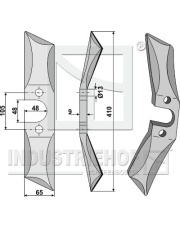 31-431RR Nóż łopatkowy - prawy 31-431RR.97