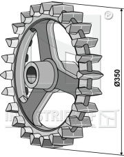 316-513 Koło Crosskill - O350mm 316-513.97