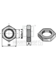 31-L1.1 Nakrętka M20x1,5 31-L1.1.97