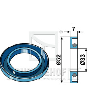 31-L195 Uszczelka wału 31-L195.97